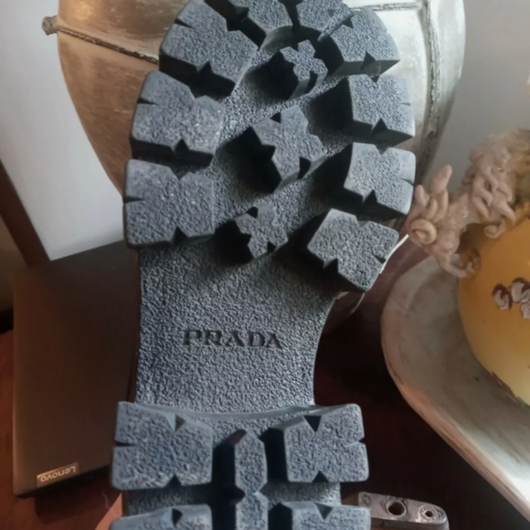 Prada Monolith Chelsea Boots Size 36 1/2 - Picture 2 of 8